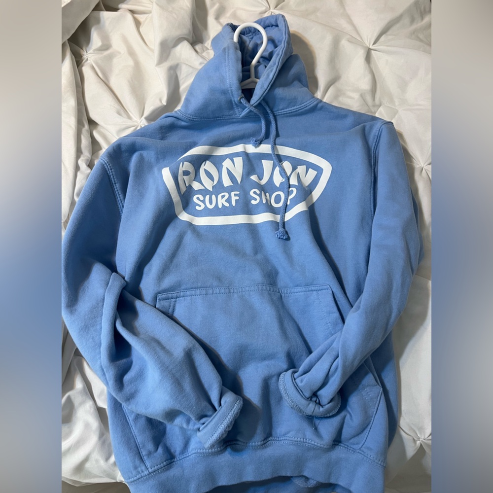 blue disney springs ron jon surf shop hoodie
